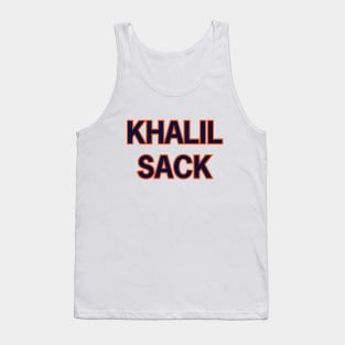 Khalil Sack - White Tank Top